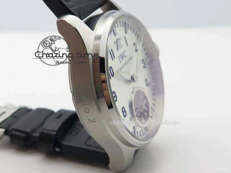 MIROTIME 0524 Big Pilot “Markus Buhler” IW5003 Turbine V6F Best Edition Silver Dial On Leather Strap A Reliable 7315